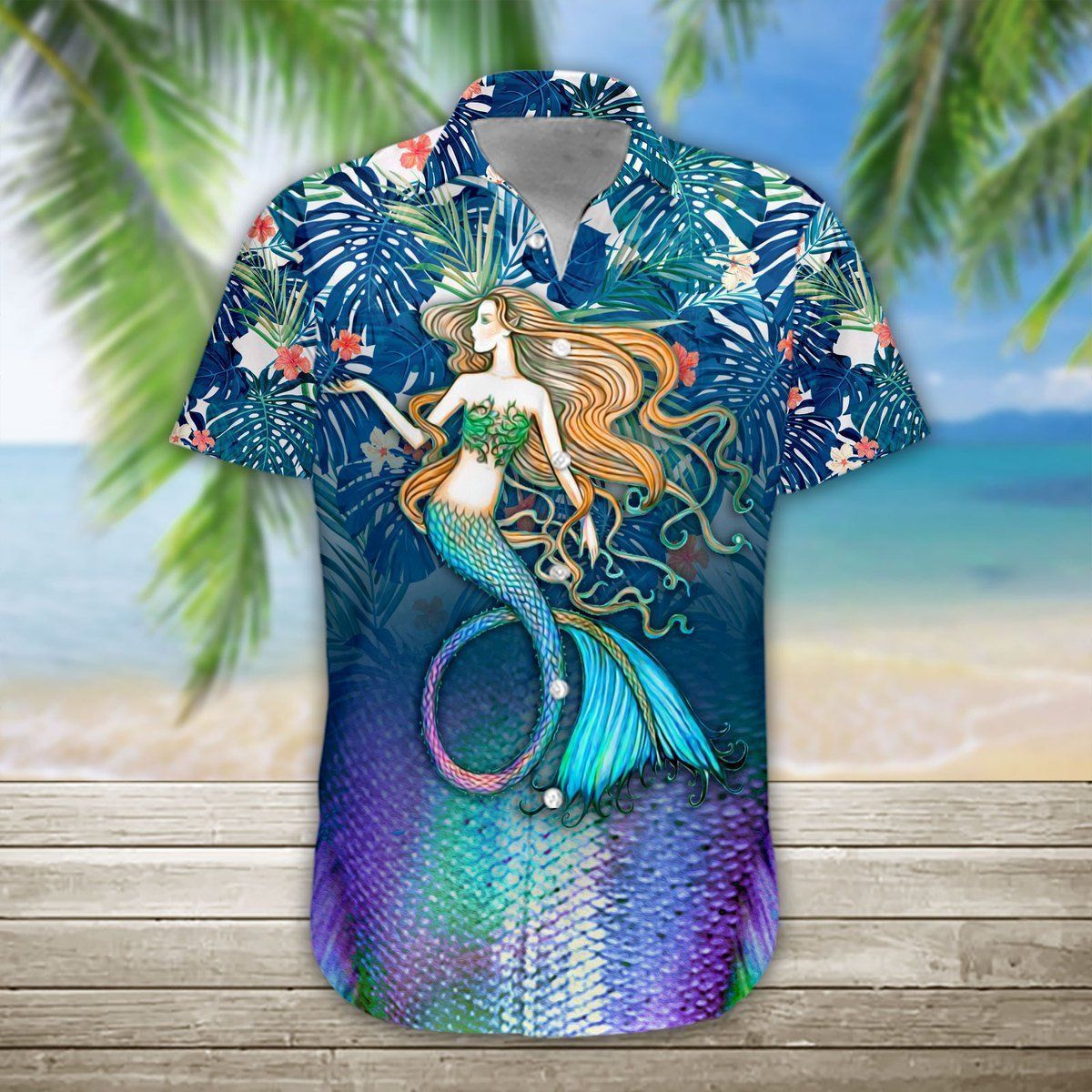 Get Here Mermaid Hawaii Shirts Ha16327