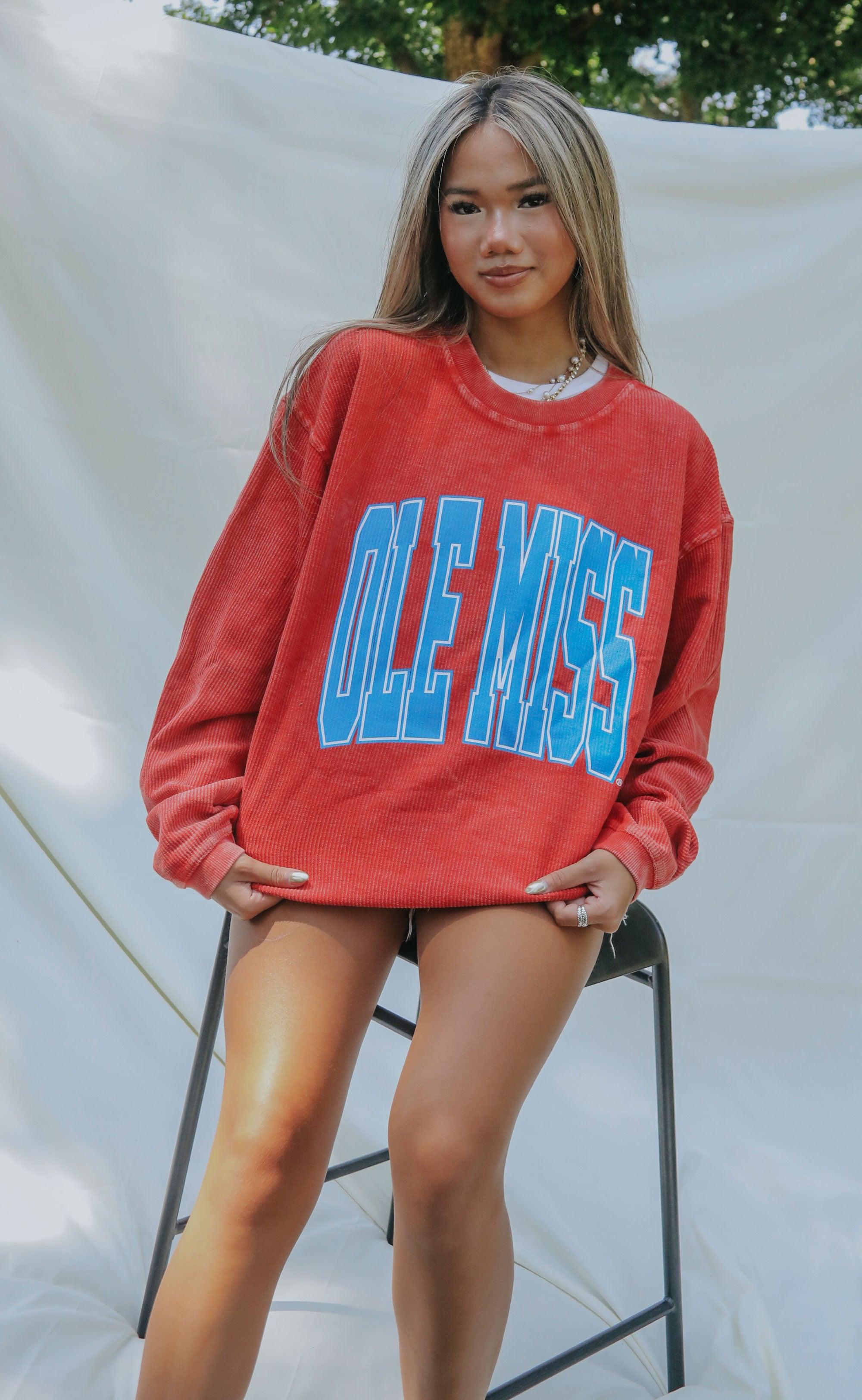 Charlie Southern: Ole Miss Collegiate Corded Sweatshirt – 2023