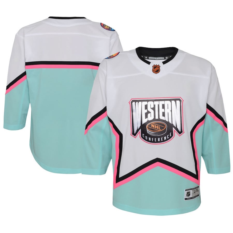 Youth 2023 NHL All-Star Game Western Conference Jersey – White