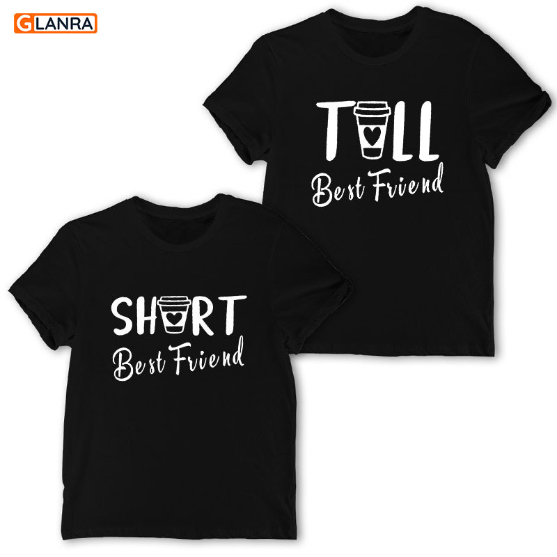 Tall Best Friend Short Best Friend Shirt, Bestie Shirt, Friend Shirt, Bff Shirt, Couple Shirt, Matching Couple Shirt, T-Shirt, Tee