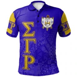 Sigma Gamma Rho Polo Shirt – Sorority Black Roots Polo Shirt