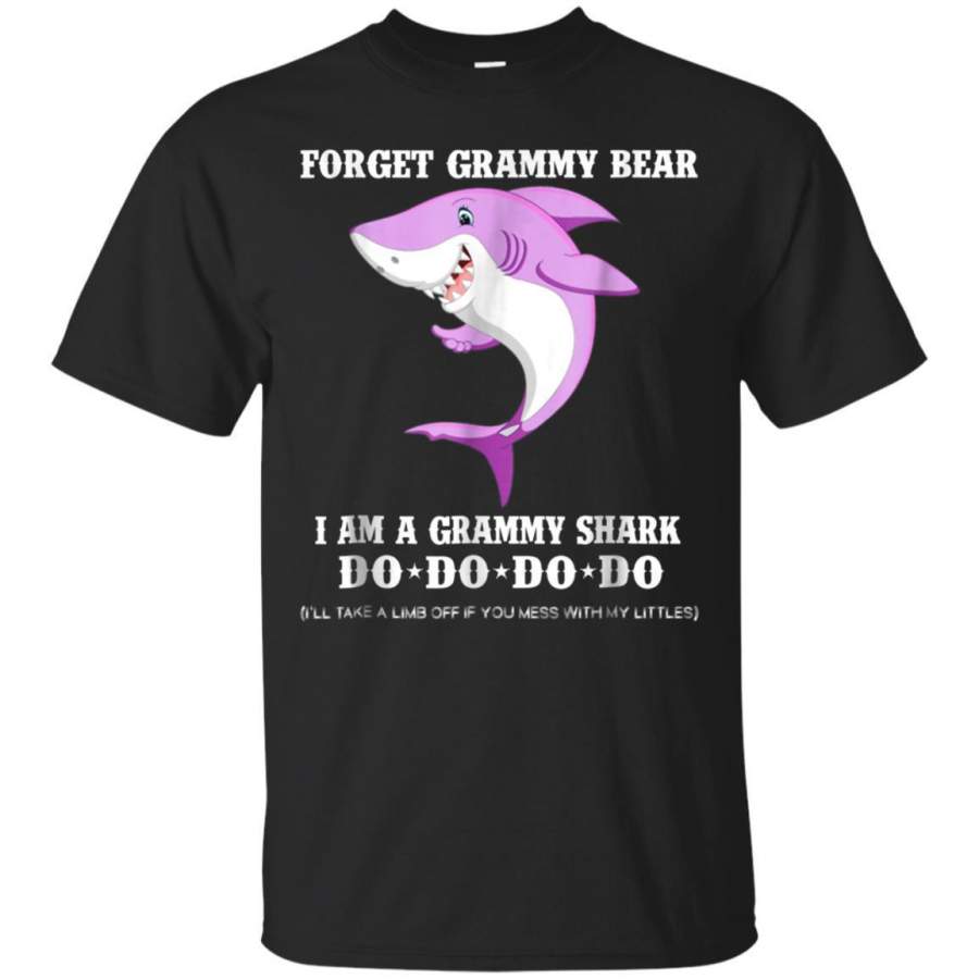 AGR Forget Grammy Bear Im A Grammy Shark Do Do Do Tshirt Jaq T-shirt