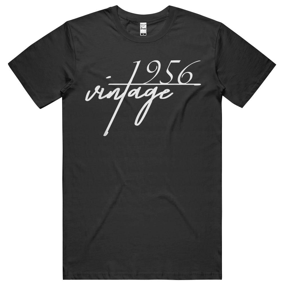 65th Birthday Tshirt, Vintage 1956 Shirt, Gift Idea Unisex Shirt