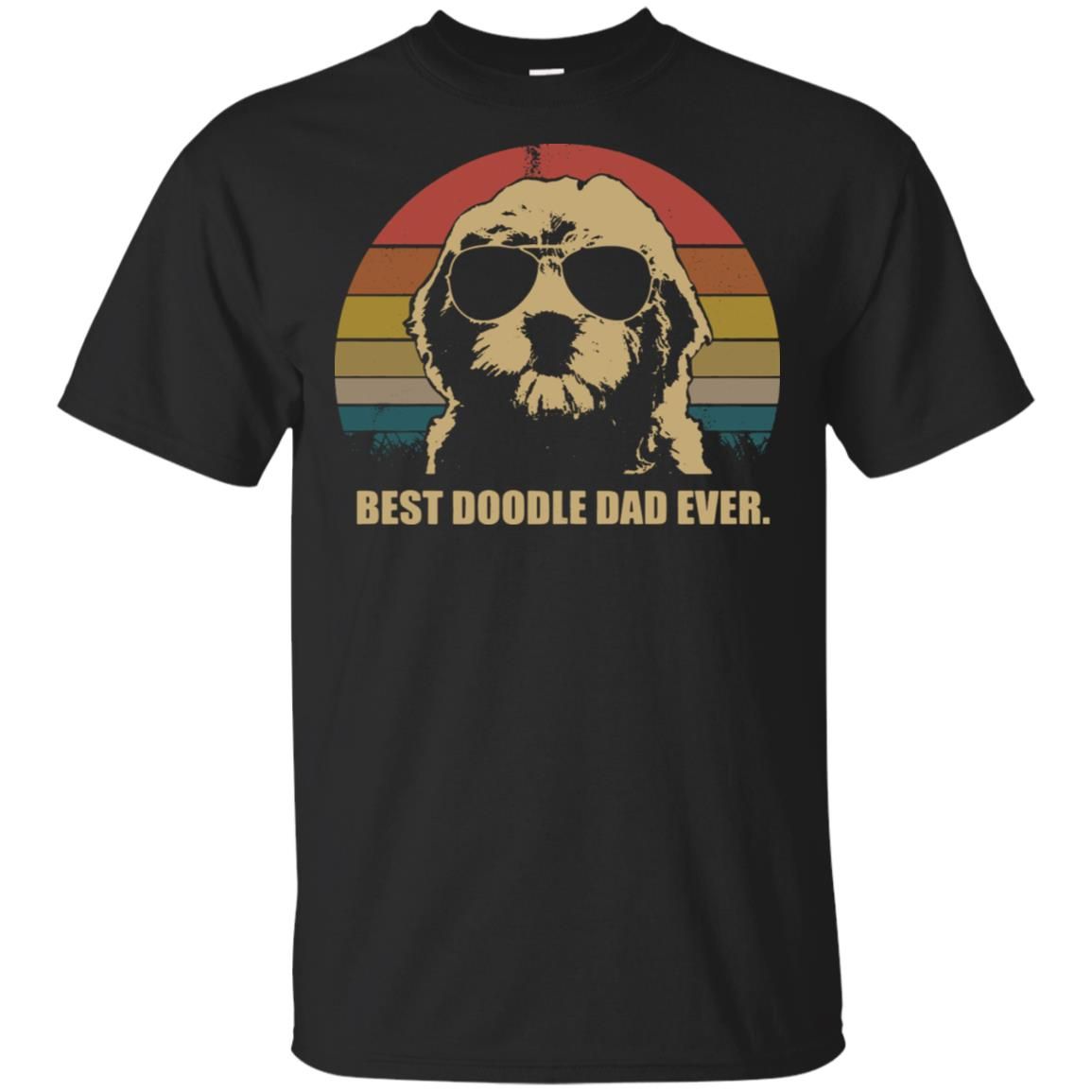 Check out this awesome Vintage Dogs best doodle dad ever shirt