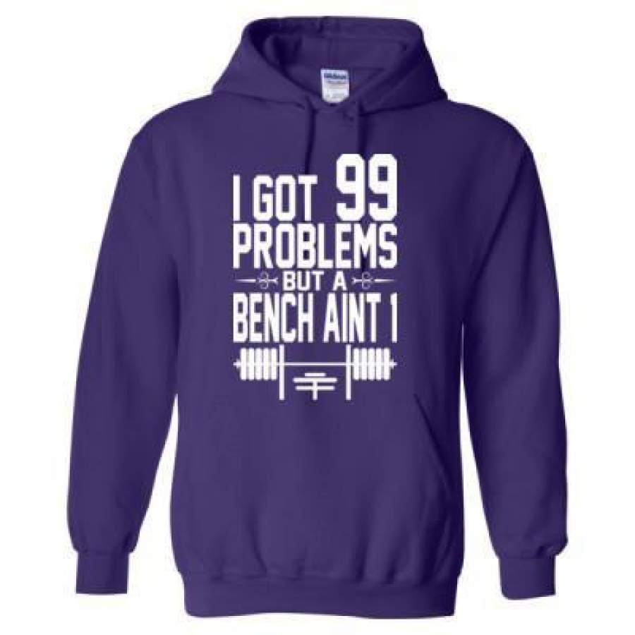 AGR I Got 99 Problems But A Bench Aint 1 – Heavy Blend™ Hooded Sweatshirt