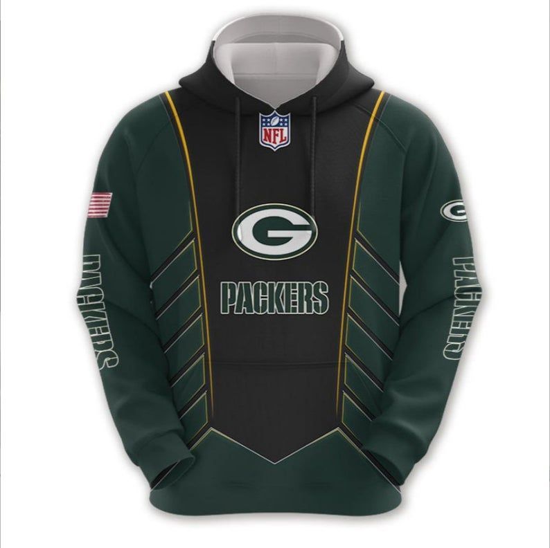 Green Bay Packers 28 Gift For Fan 3D T Shirt Sweater Zip Hoodie Bomber Jacket