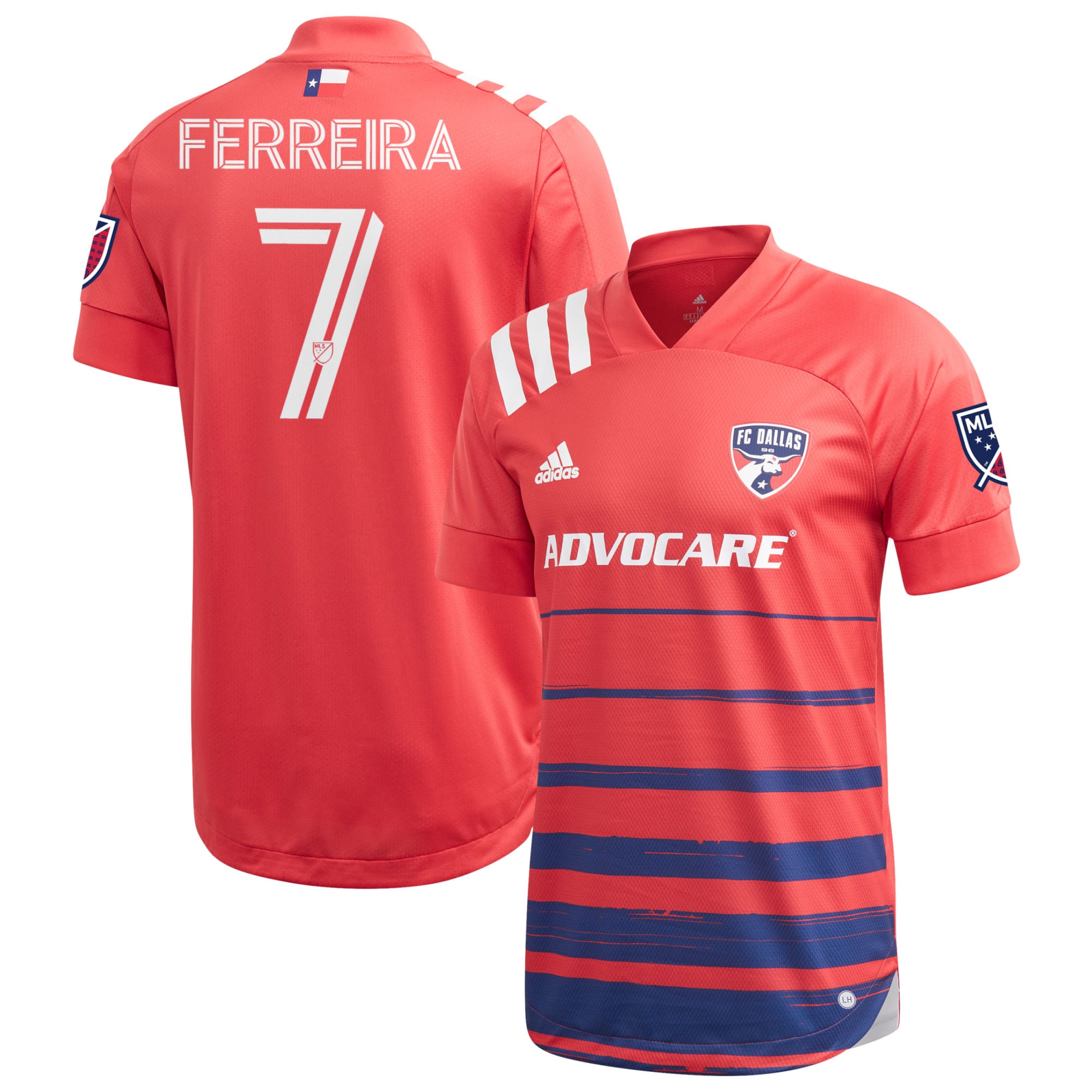 Jesus Ferreira FC Dallas 2020 Legacy EQT Authentic Jersey – Red