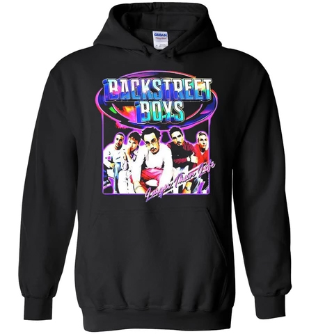 Backstreet Boys Larger Than Life Black Hoodie (Oztmu)