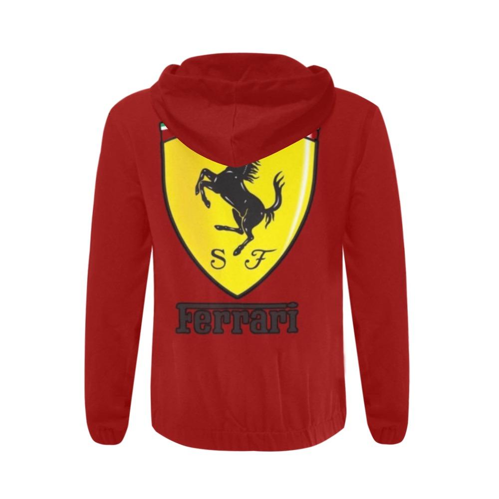 Ferrari All Over Print Full Zip Hoodie For Men – Fit Fit Apparel