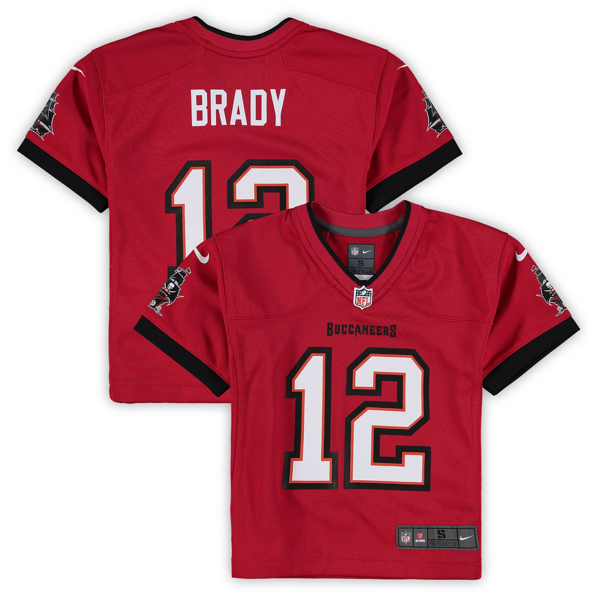 Tom Brady Tampa Bay Buccaneers Preschool Game Jersey – Red NFL