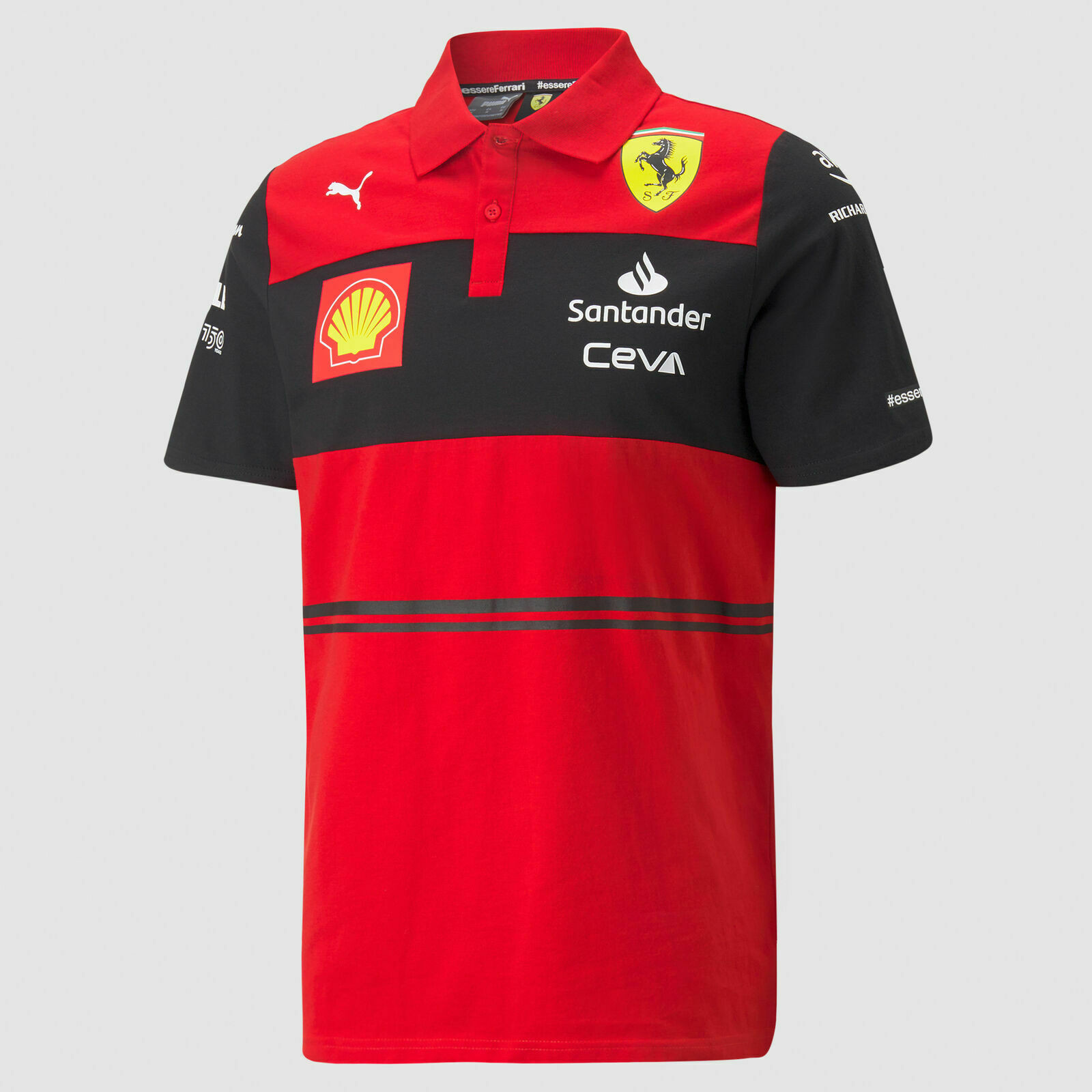 2022 Ferrari Team Polo Shirt Official Ferrari F1 – Smileteeshirt Store