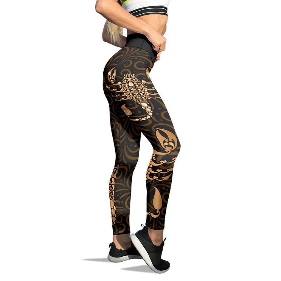 Zodiac Scorpio Leggings