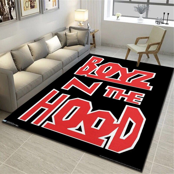 Boyz N The Hood Logo Rug, Living Room Carpet