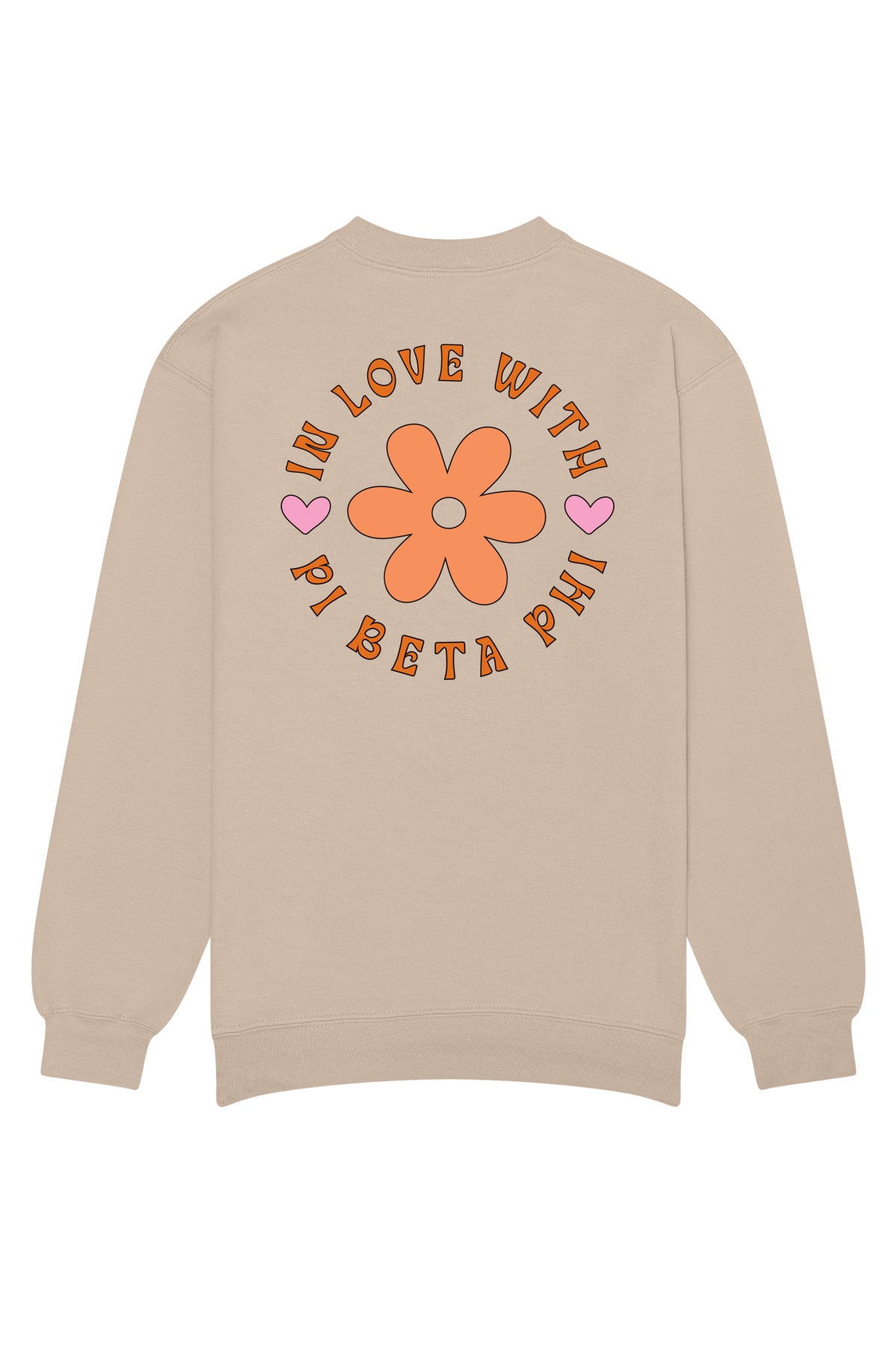 Pi Beta Phi In Love With Crewneck Sweatshirt
