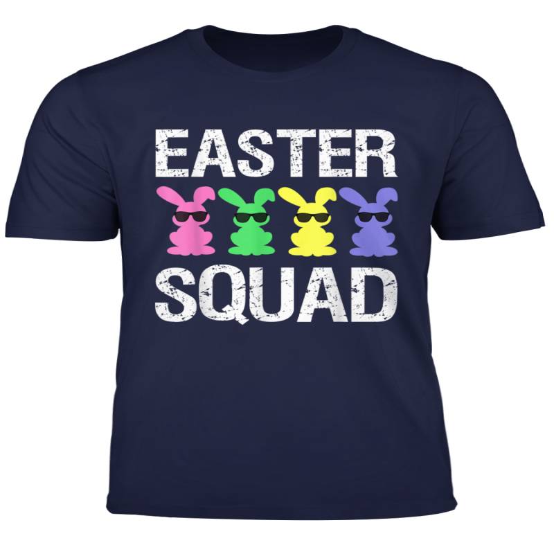 Little Boys Girls Easter Squad Bunny Egg Hunt T Shirt