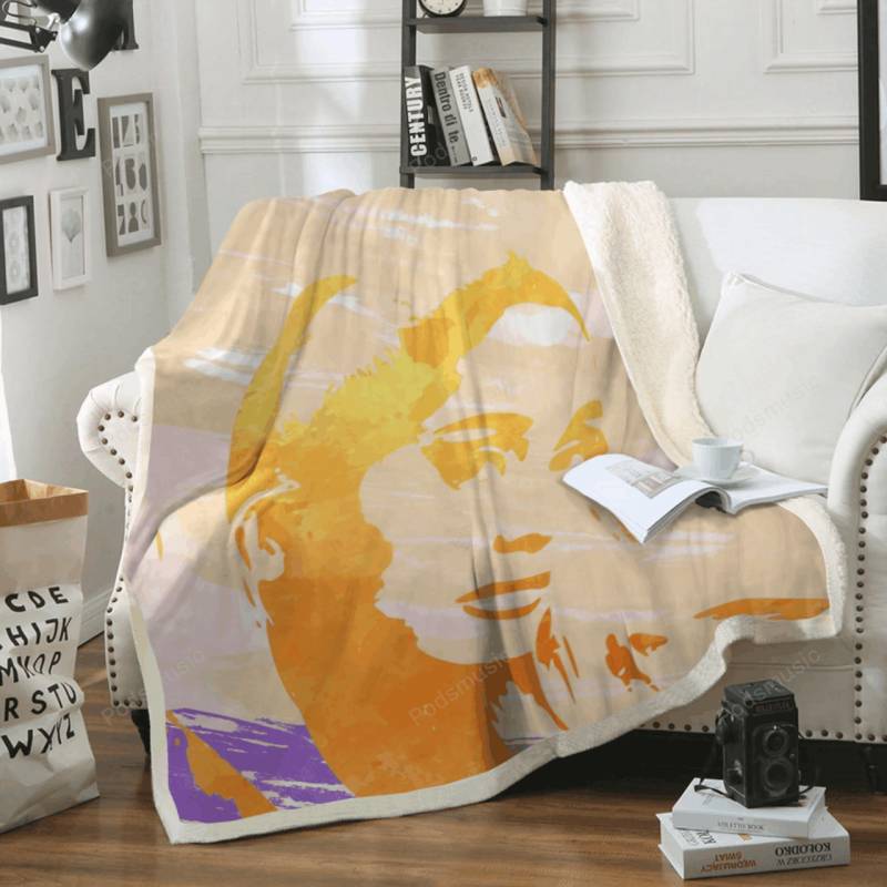 Ariana Grande – Music Artists Art For Fans Sherpa Fleece Blanket