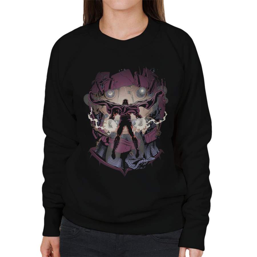 X Men Magneto Magnetic Confrontation Women’s Sweatshirt