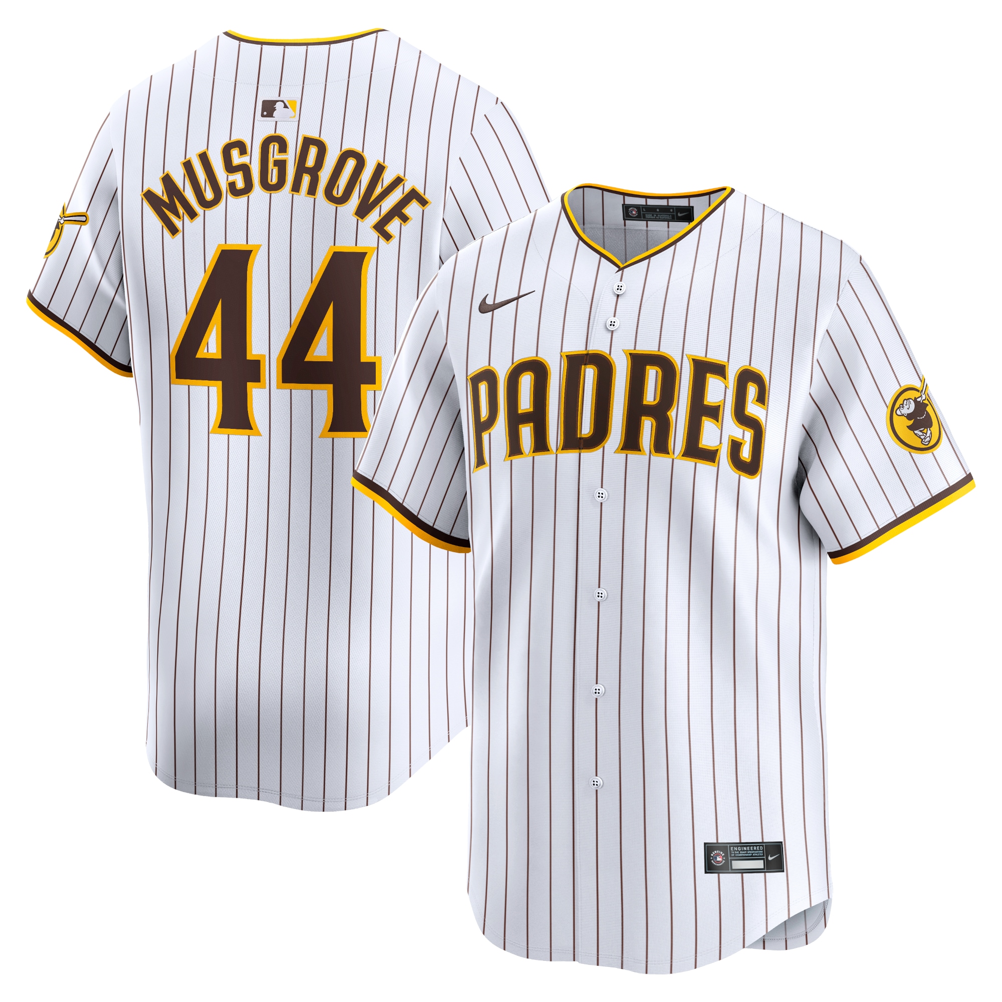 Joe Musgrove San Diego Padres Home Limited Player Jersey – White