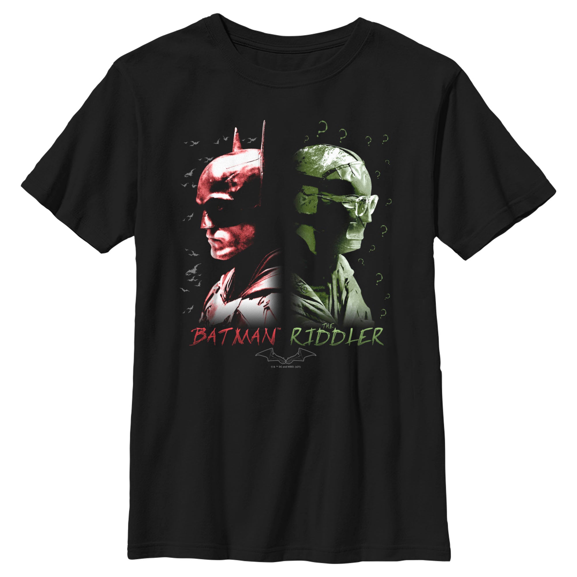 Boy’S The Batman Riddler Back To Back T-Shirt