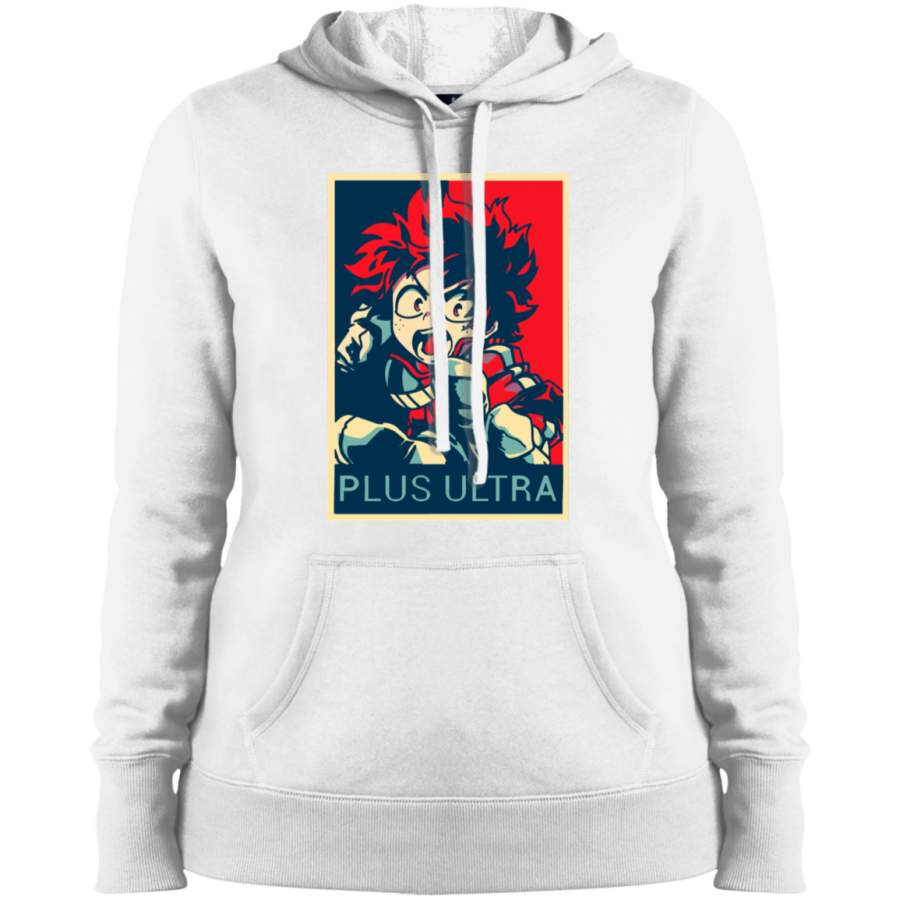 AGR My Hero Academia plus ultra Ladies’ Pullover Hooded Sweatshirt