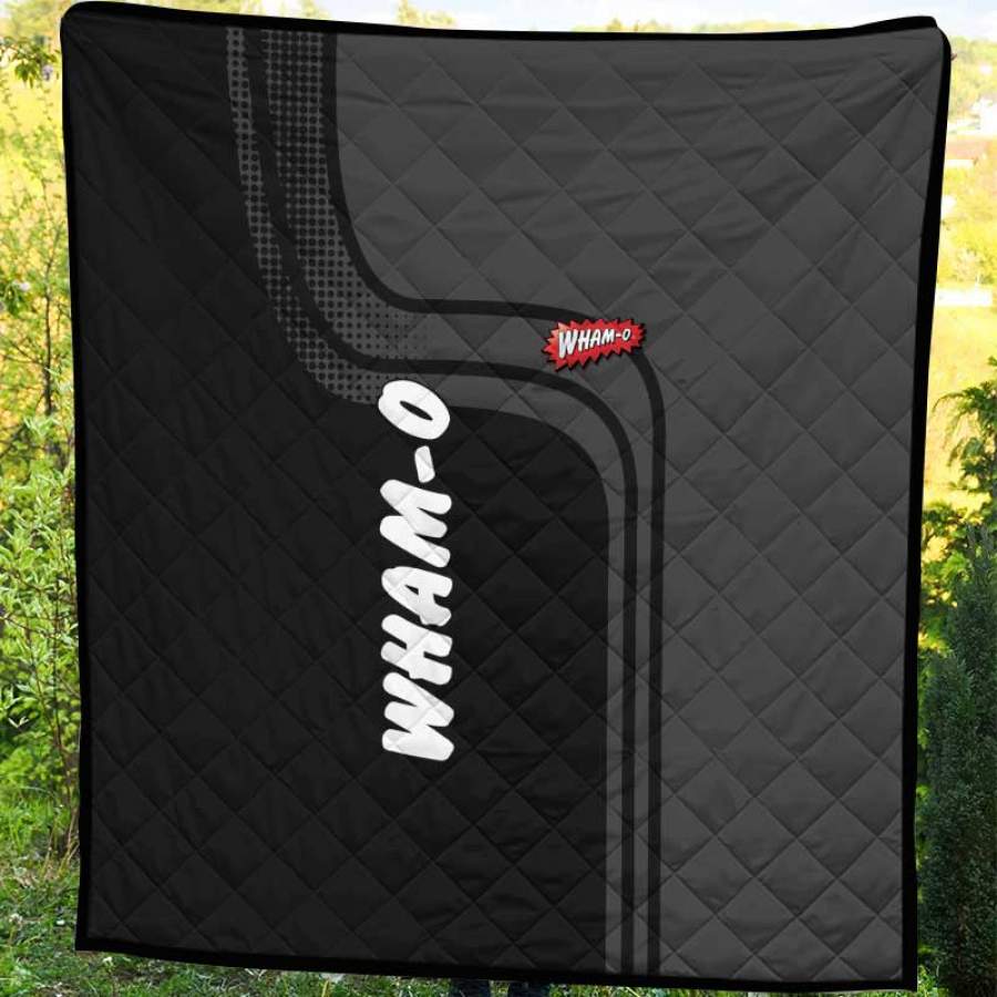 Wham O Best Design Ever In Gray Colour Personalized Custom 3D Full Print Blanket