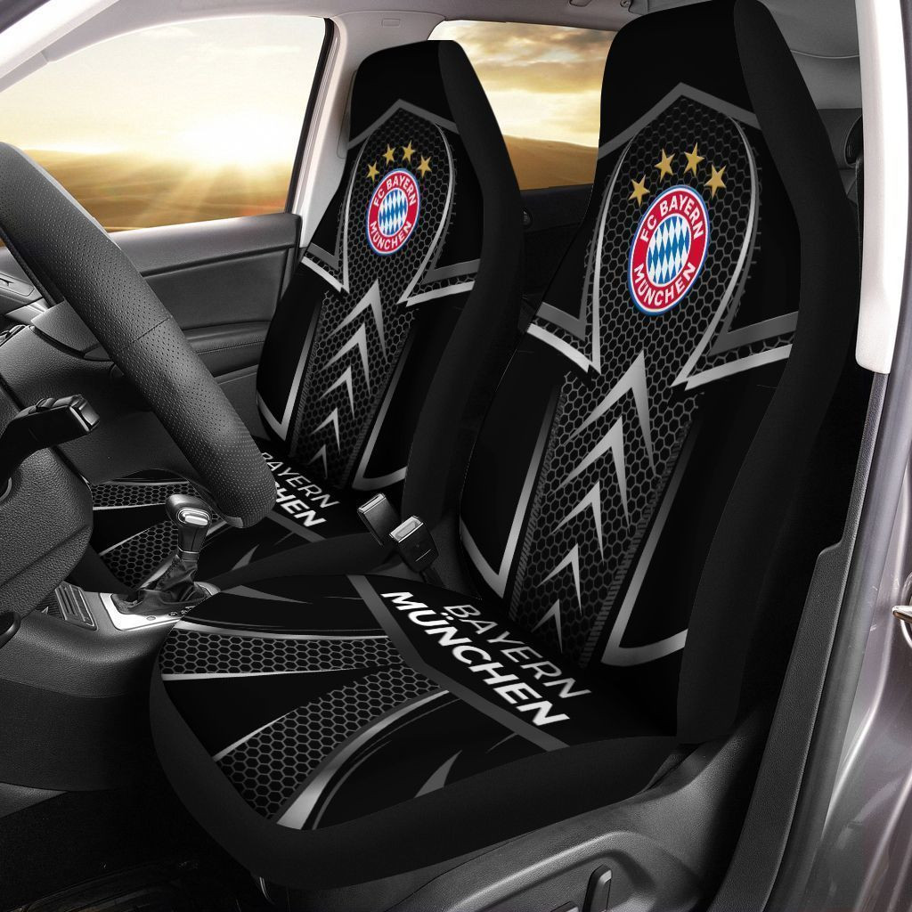 Bayern Muchen Car Seat Cover Ver 25 (Set Of 2)