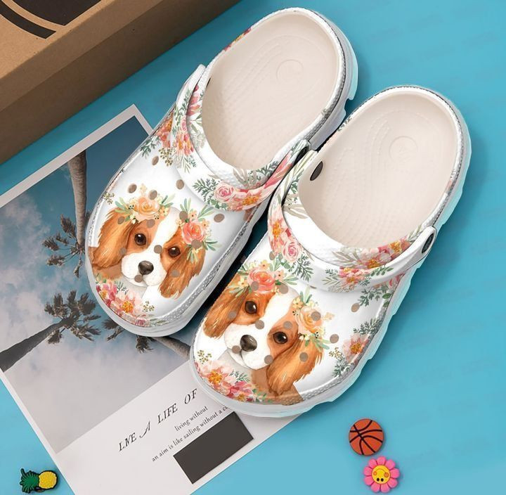 Cavalier King Spaniel Baby Classic Clogs Shoes