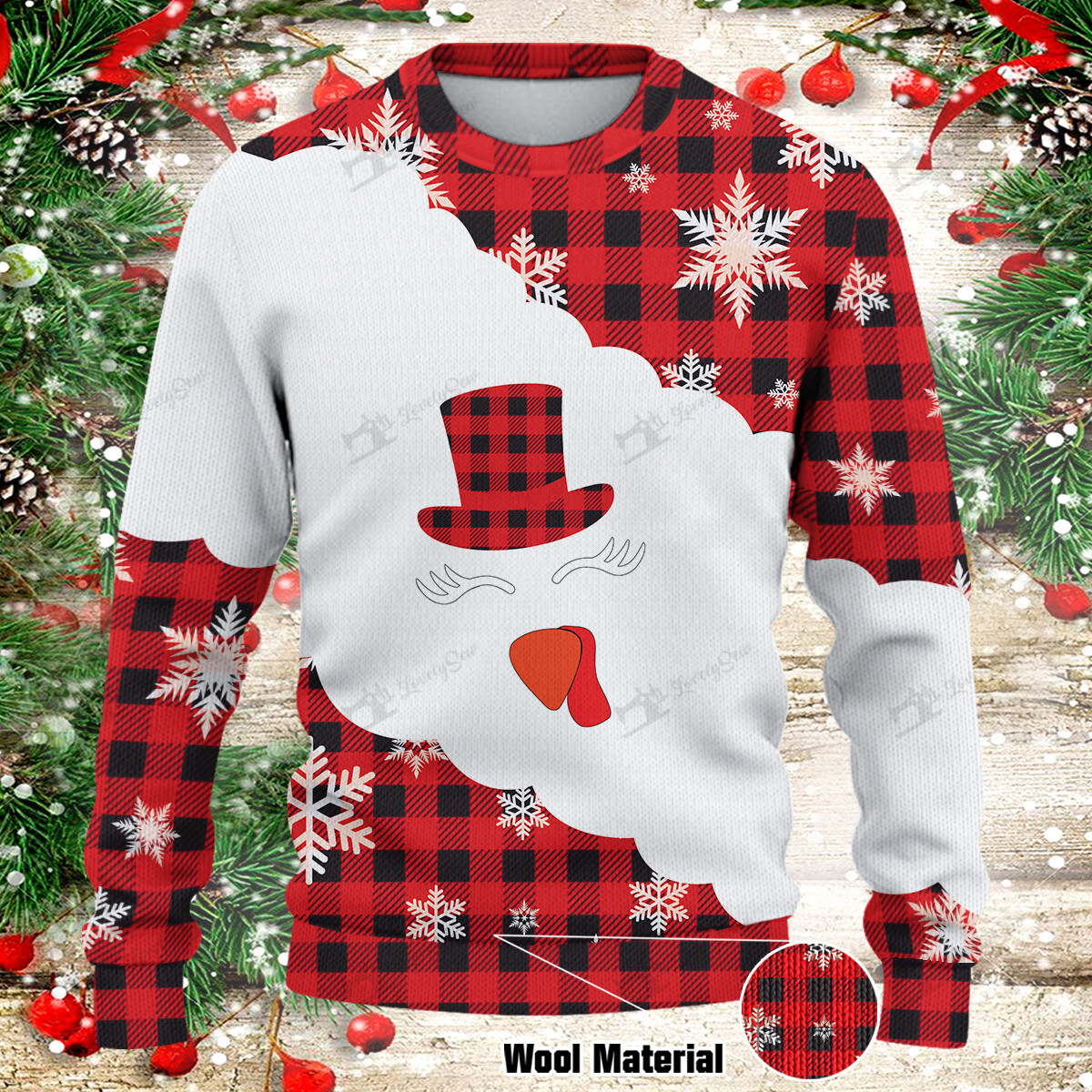 Christmas Gift – Turkey Face Sweater Mht2112030304