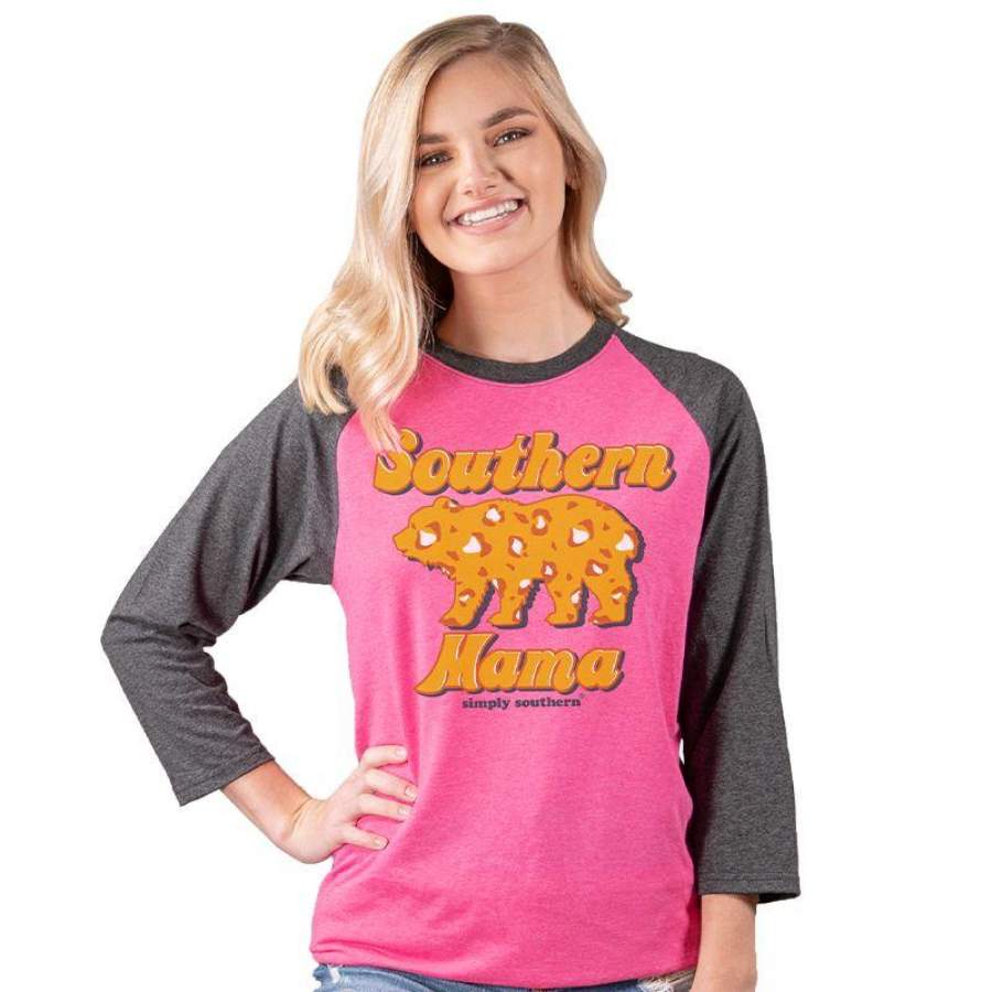 Simply Southern Vintage Collection Southern Mama Bear Long Sleeve T-Shirt