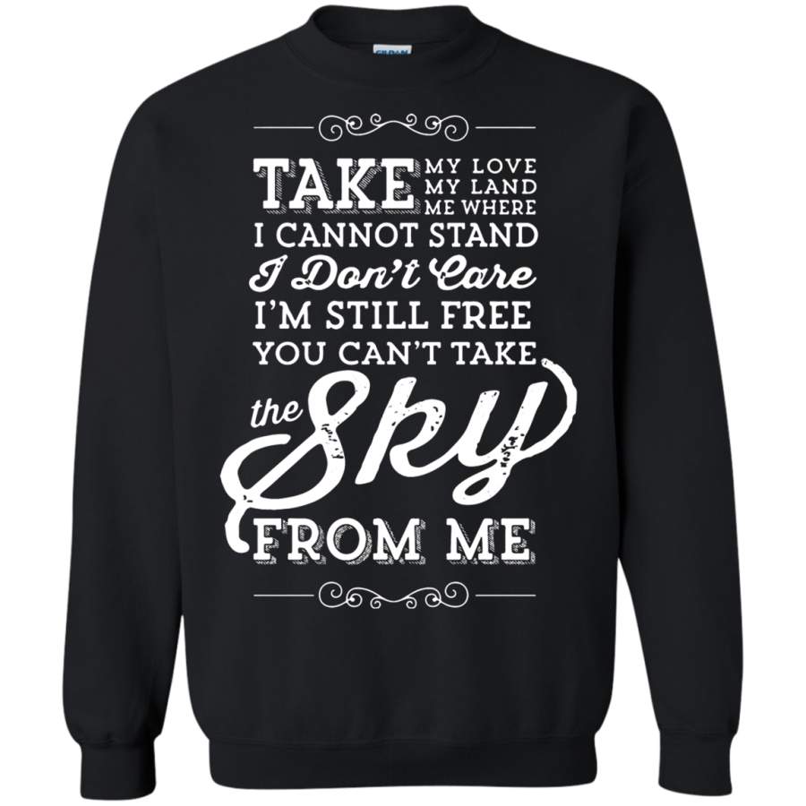 AGR I_m Still Free Ballad of Serenity Firefly Music Sweatshirt