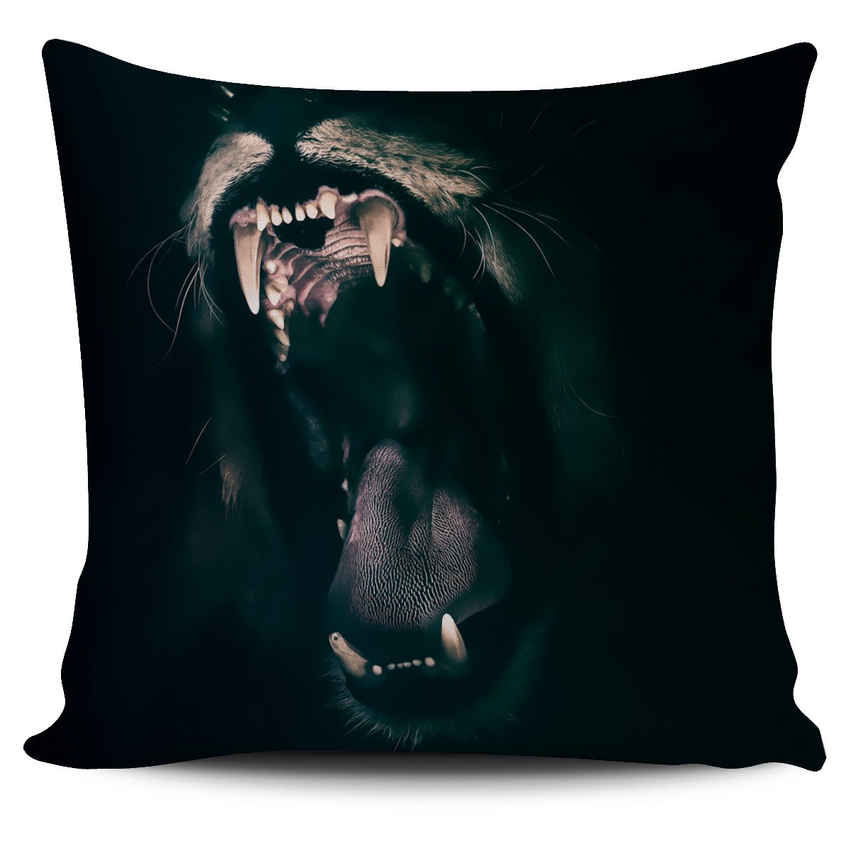 “Lion Roar” Pillow Cover