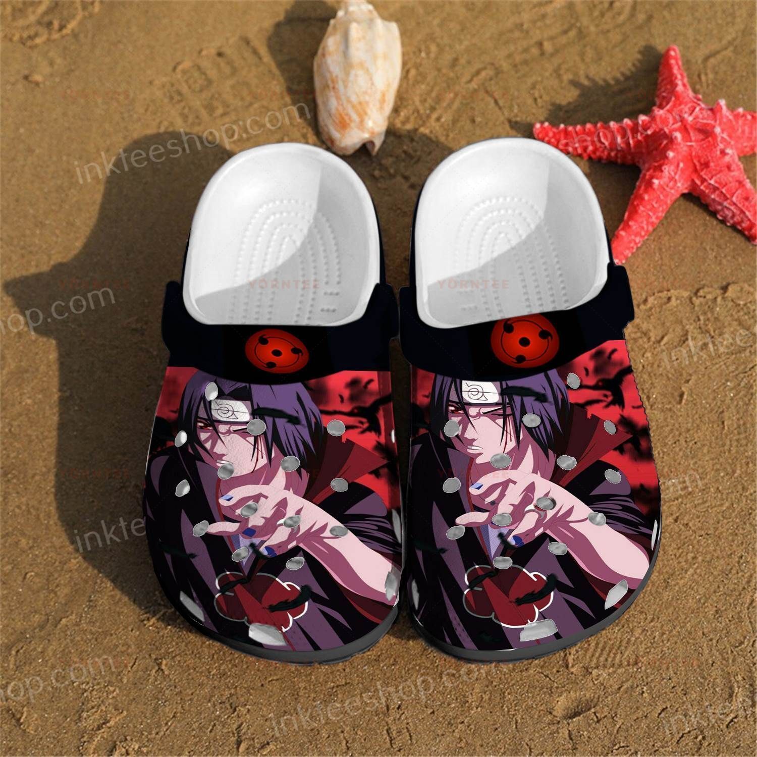 Uchiha Itachi Anime Clogs Clog Shoes Clogs For Mens And Womens