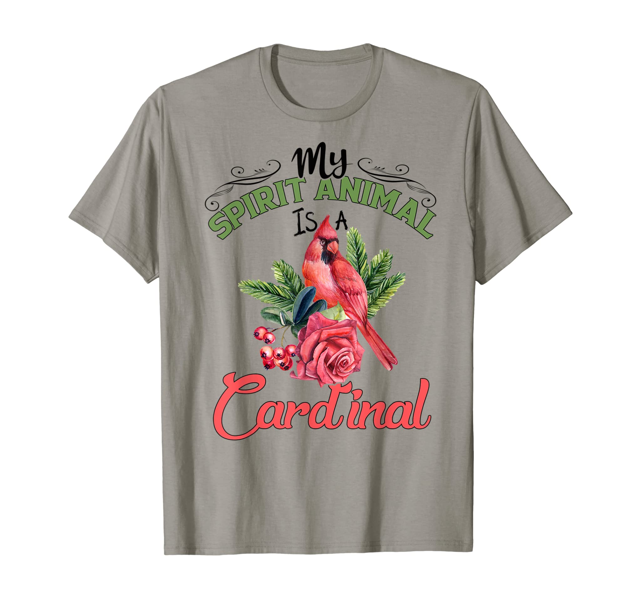 Bird Shirt Cardinal Spirit Animal Beautiful Gifts