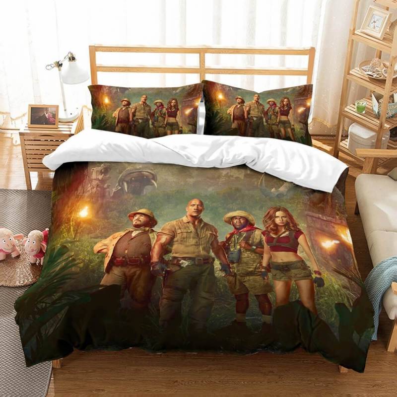 3D Customize Jumanji Et Bedroomet Bed 3D Customize Bedding Set Duvet Cover SetBedroom Set Bedlinen