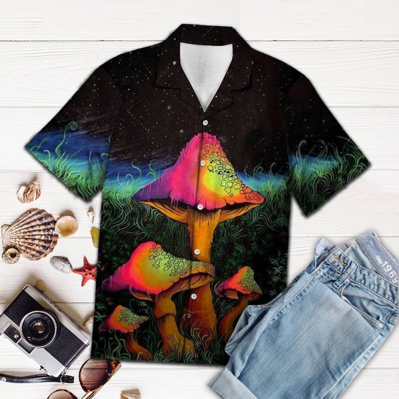 Lovely Mushroom Hawaii Shirt Ha337