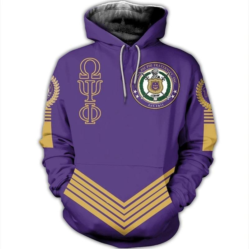 Fraternity Hoodie – Soldier Omega Psi Phi Hoodie