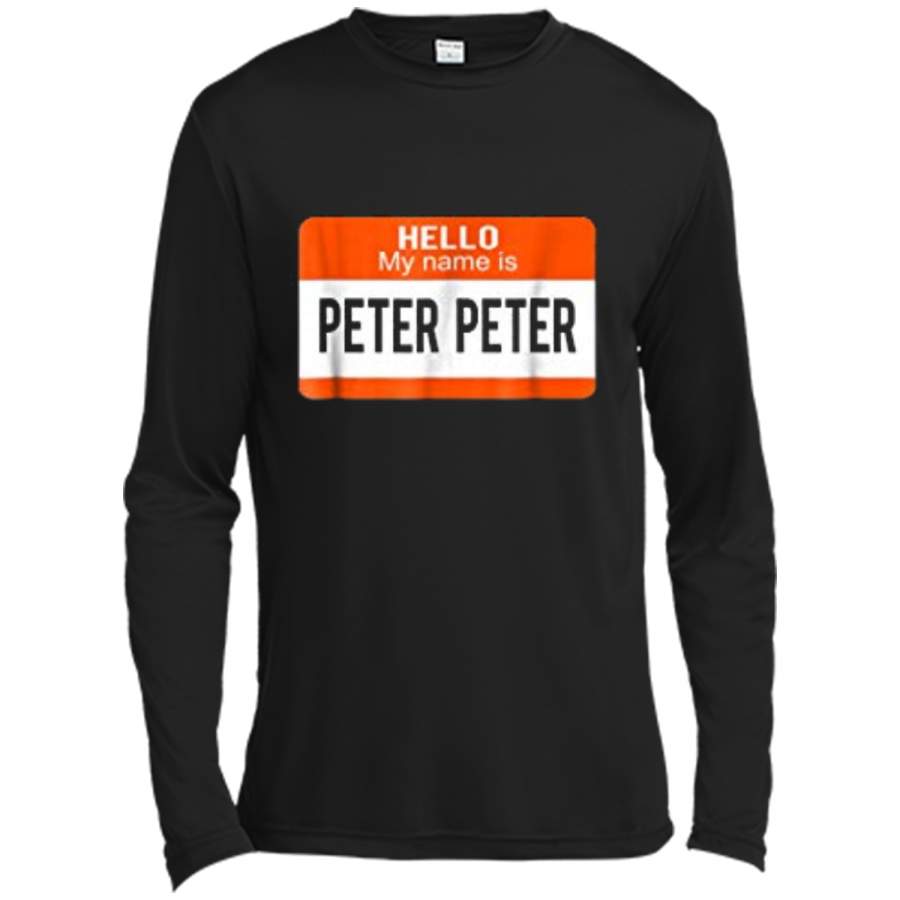 Peter Peter Pumpkin Eater Couples Halloween Costume Long Sleeve Moisture Absorbing Shirt