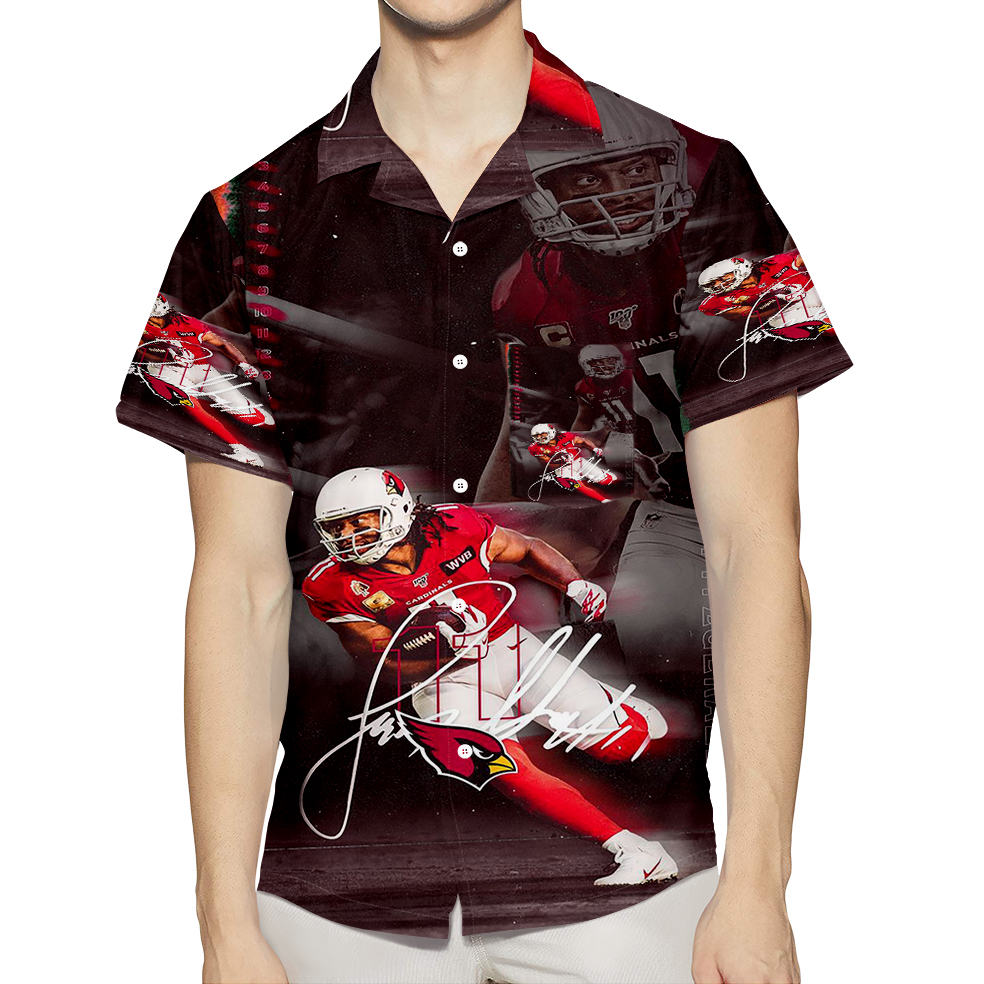 Arizona Cardinals Deandre Hopkins2 3D All Over Print Summer Beach Hawaiian Shirt With Pocket