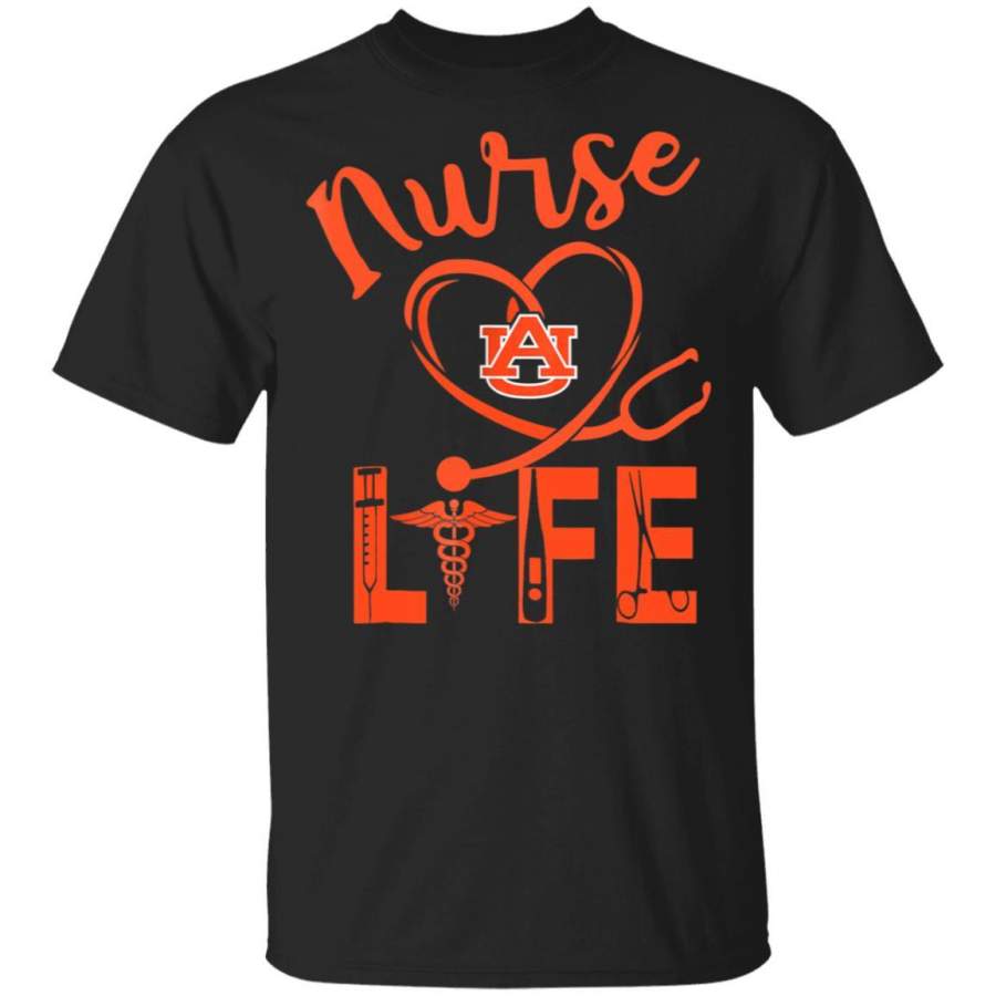 Auburn Tigers Nurse Life T-Shirt