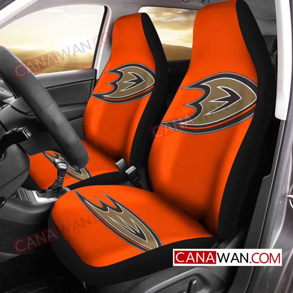 Anaheim Ducks Logo Art Style94 3D Customized Personalized Car Seat Cover