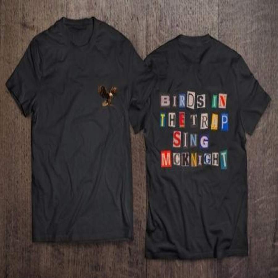 Mens Birds In The Trap Sing Mcknight Travis Scott Hip Hop Rap Drake Lit Kanye T Shirt