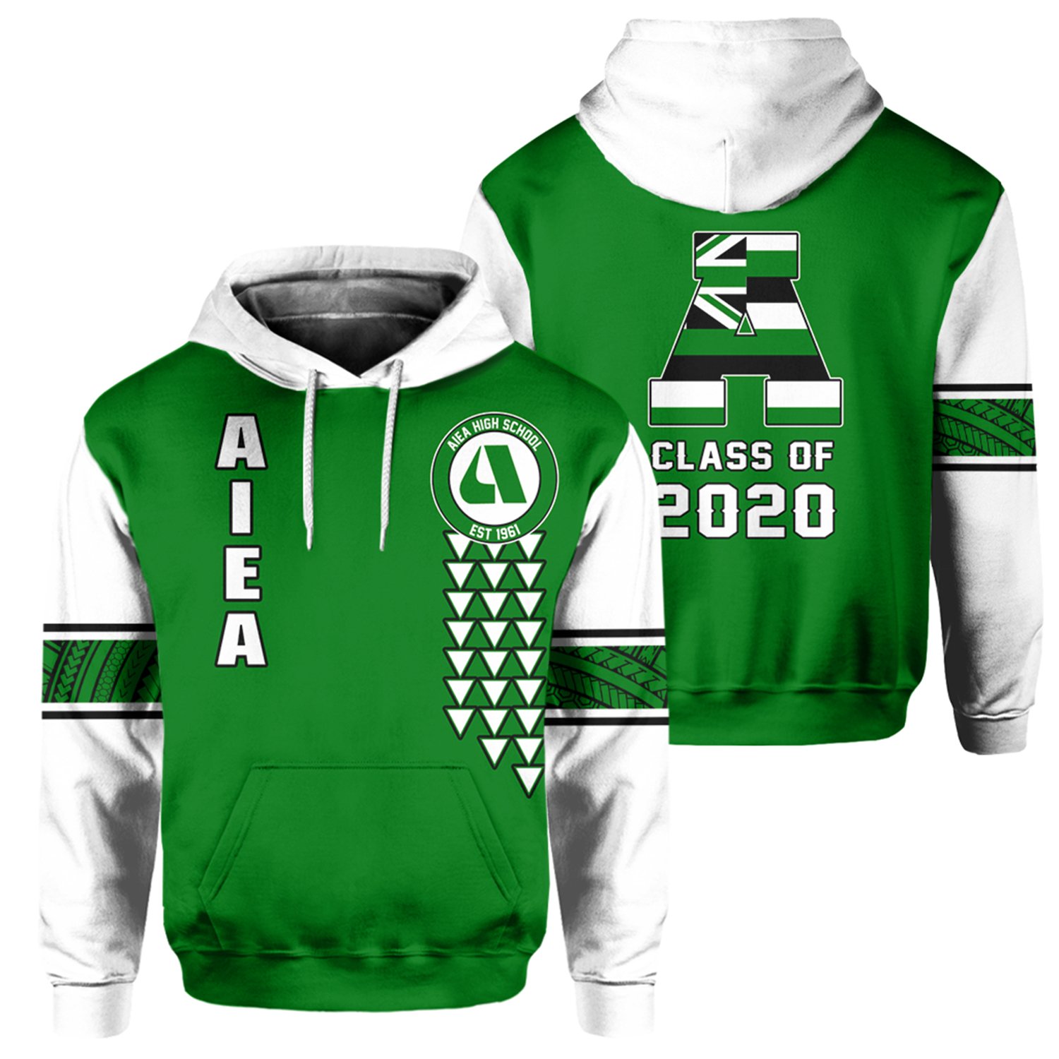 (Personalized) Alohawaii – Aiea High Custom Your Class Pullover Hoodie AH J0