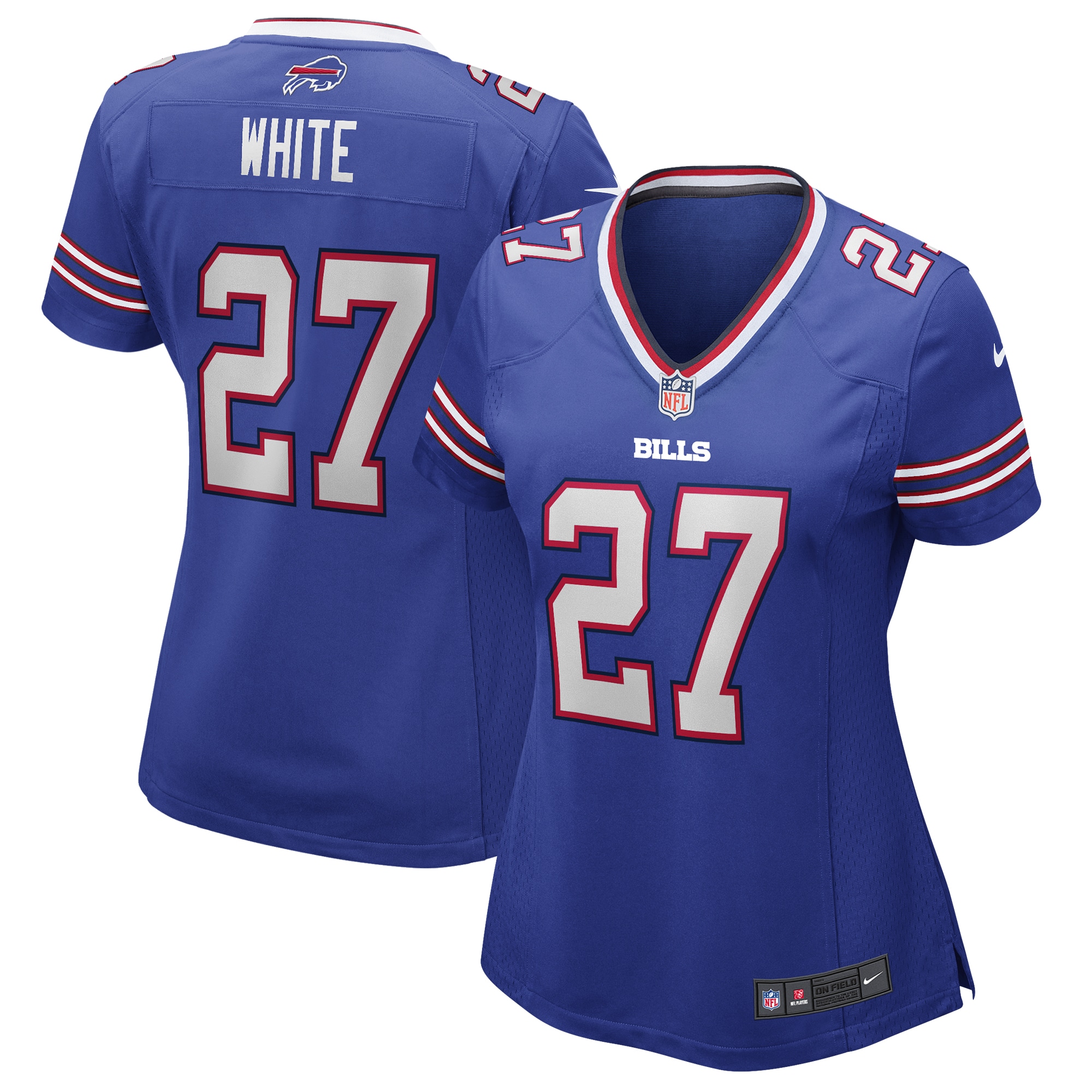 Women’s Tre’Davious White Royal Buffalo Bills Game Jersey