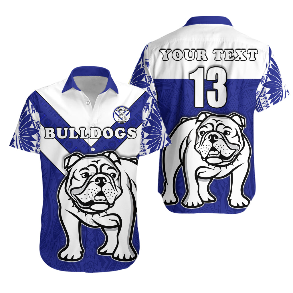 (Custom Personalised) Spirit Bulldogs Hawaiian Shirt Makoi Fiji Rugby – Custom Text And Number Lt13