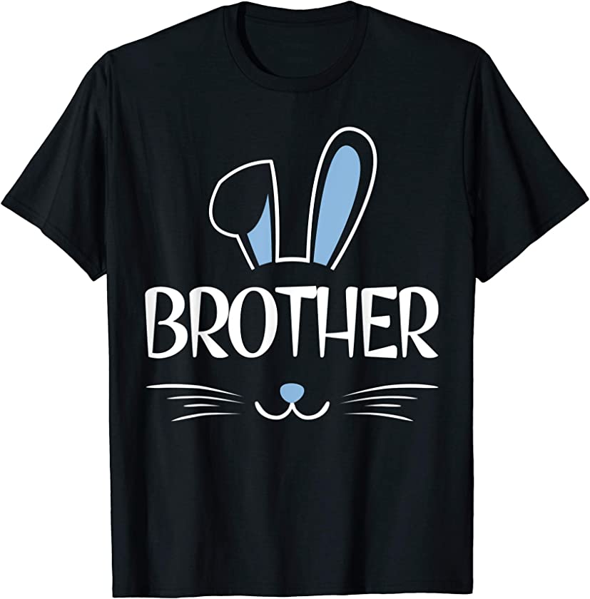 Brother Bunny Rabbit Family Group Easter Father’s Day T-Shirt