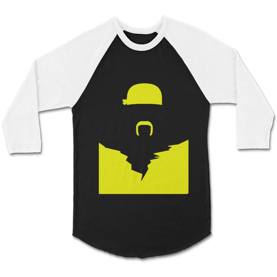 Wwf Wrestling Legends Minimalist Series Hulk Hogan CPY Unisex 3/4 Sleeve Baseball Tee T-Shirt