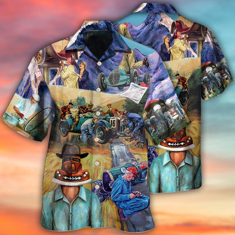 Mechanic Cool Style Hawaii Shirt Ha74223