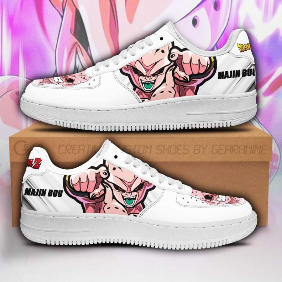 Majin Buu Air Sneakers Custom Dragon Ball Z Anime Shoes PT04