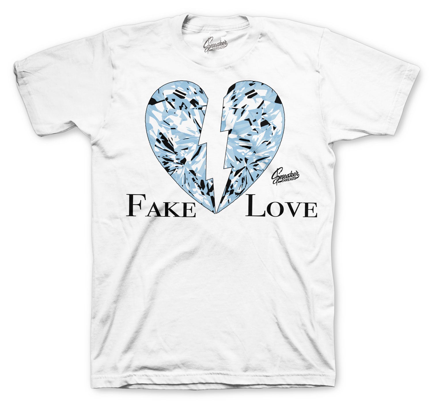 Yeezy 350 Blue Tint Fake Love Shirt