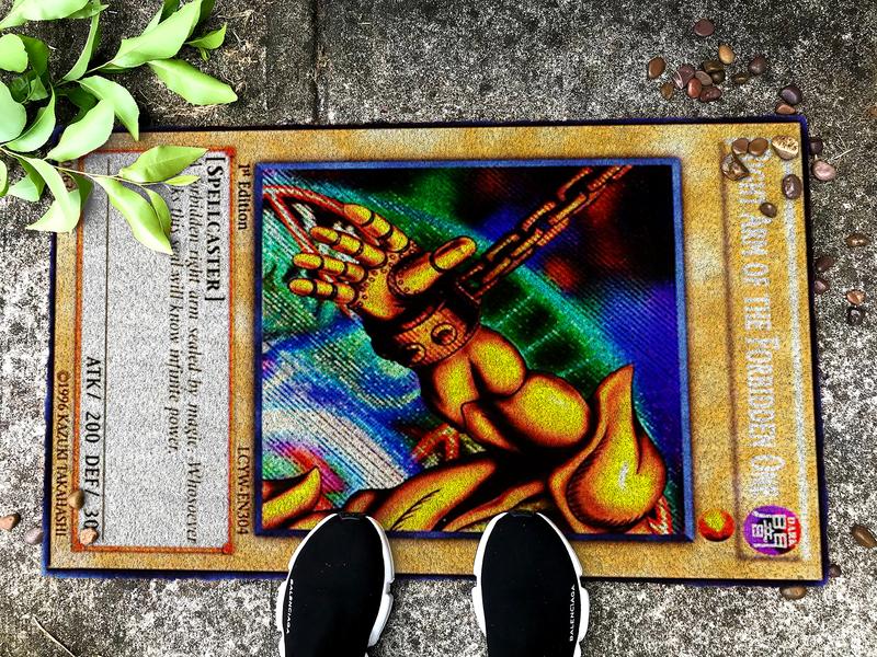 Right Hand Of Exodia Rug โ Best Gift For Yugi-Oh Fans